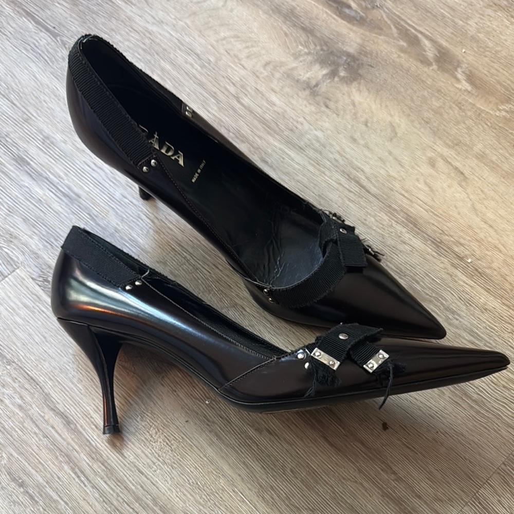 Prada Women's Black Heels